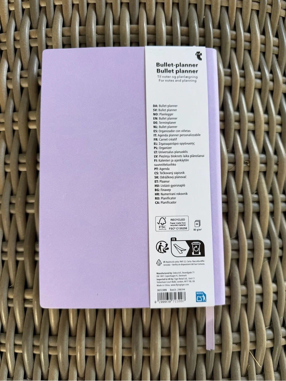 'I'm In My Overthinking Era' Dot A5 Journal - Flying Tiger Copenhagen